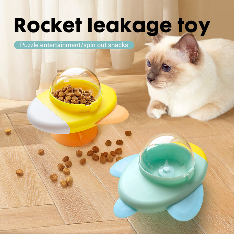 Dog Puzzle Feeder Toy - Interactief katten speelgoed, draaibaar katten- en