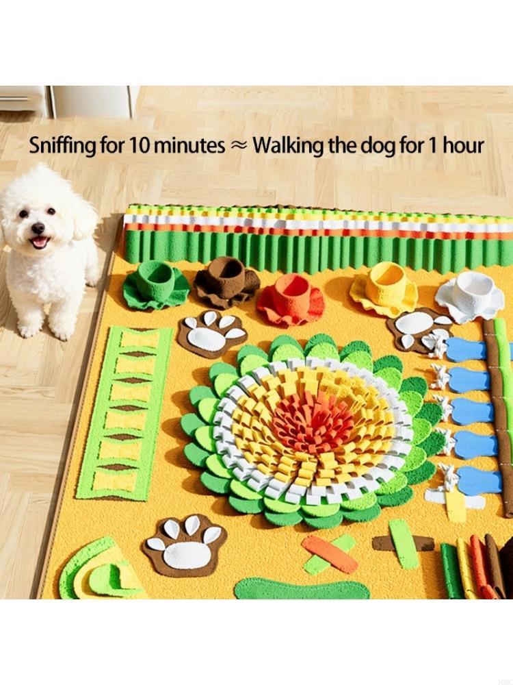 Snuffle Mat For Dogs - Voermatten voor huisdieren, Snuffelmatten voor honden,
