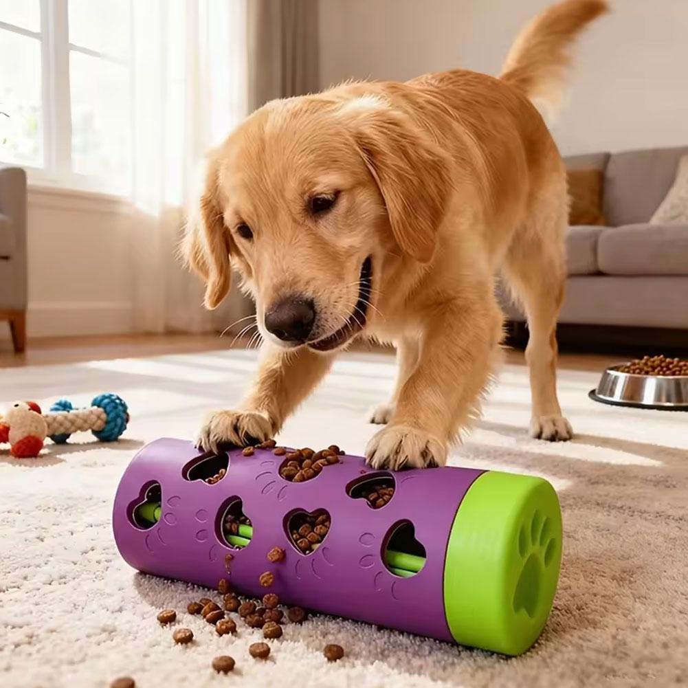 Dog Puzzle Feeder Toy - Interactieve afneembare trage voederbak voor huisdieren,