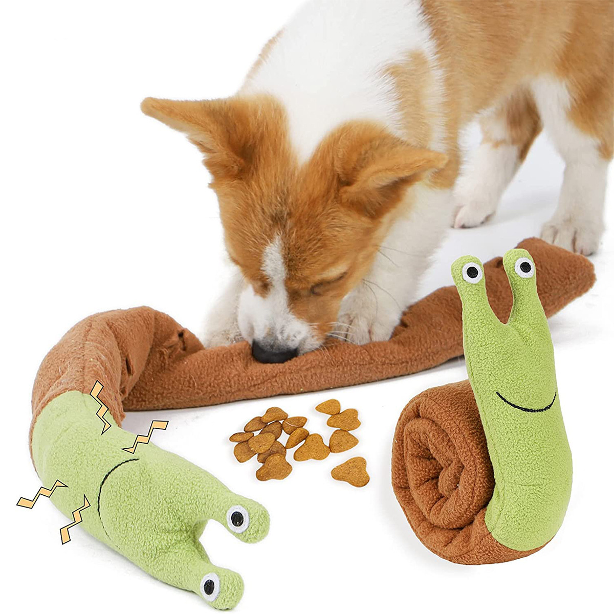 Dog Puzzle Feeder Toy - Hond Kat Slak Snuffelpuzzel Speelgoed Slow