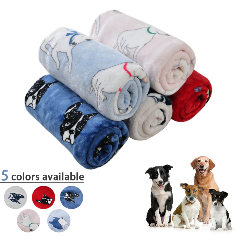 Pet Beds - Zachte Flanellen Hond Bed Deken Huisdier