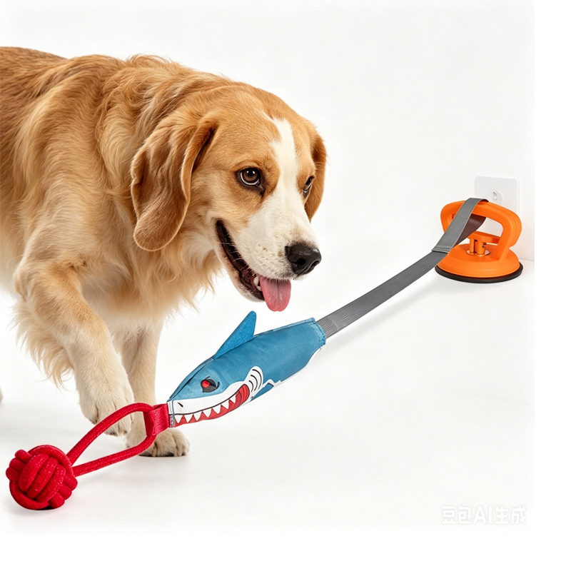 Zuignap hondenspeeltje, handsf - Suction Cup Dog Tug Toy recensie en prijs