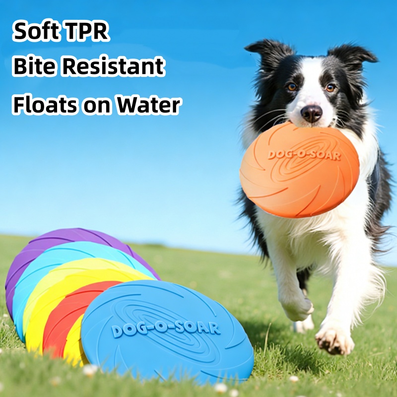Bijtbestendige vliegende schij - Flying Disc Dog Training Toy recensie en prijs