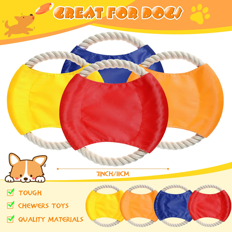 Benepaw Duurzaam Katoen Hond T - Flying Disc Dog Training Toy recensie en prijs