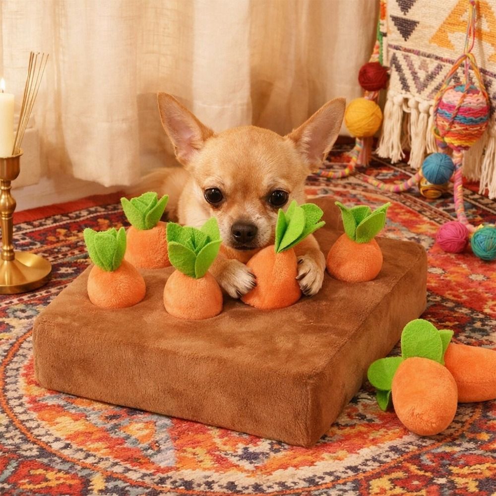 Stressverlichtende wortelsnuff - Dog Puzzle Feeder Toy recensie en prijs