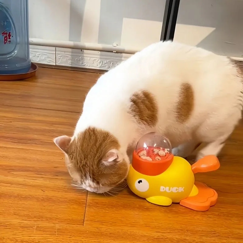 Gele eendvormige interactieve  - Dog Puzzle Feeder Toy recensie en prijs