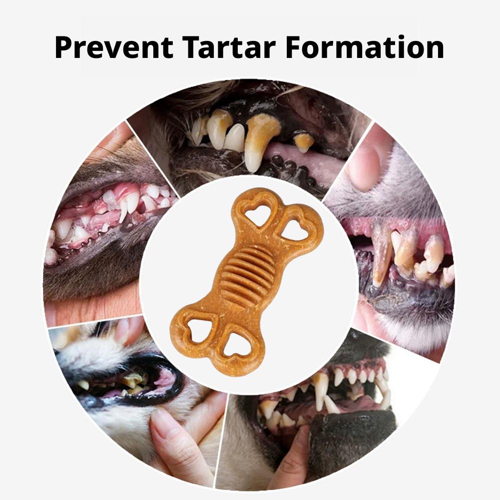 Onverwoestbaar kauwspeeltje vo - Teeth Cleaning Dog Chew Bone recensie en prijs