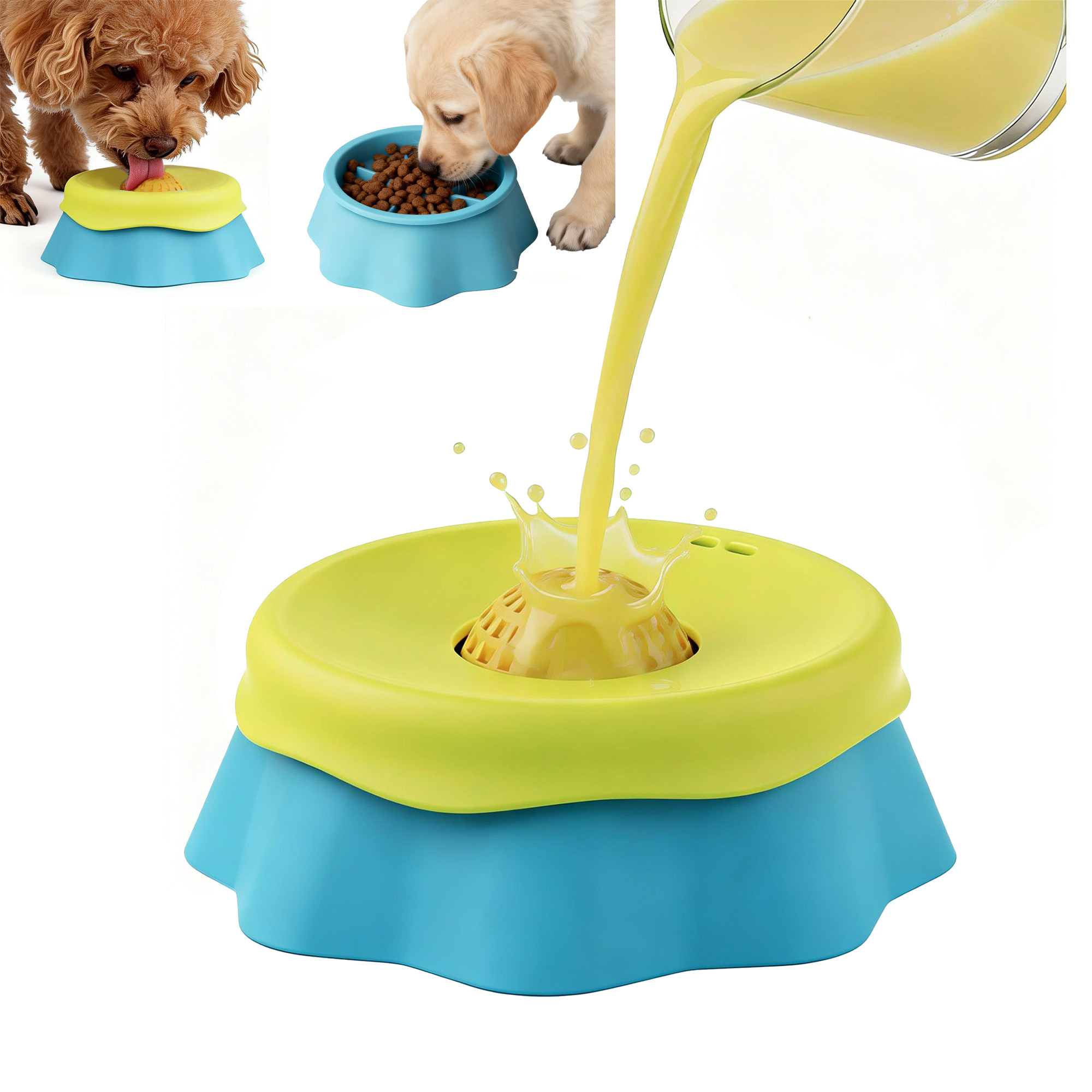 Hondenlikbak Slow Feeder Honde - Dog Puzzle Feeder Toy recensie en prijs
