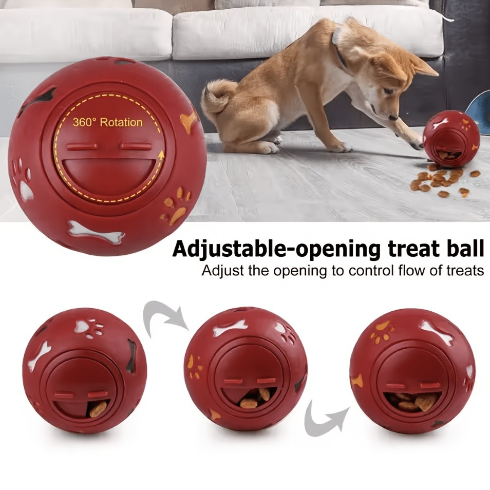 Hondenkauwbal, Slow Feeder voe - Rubber Treat Dispensing Dog Toy recensie en prijs